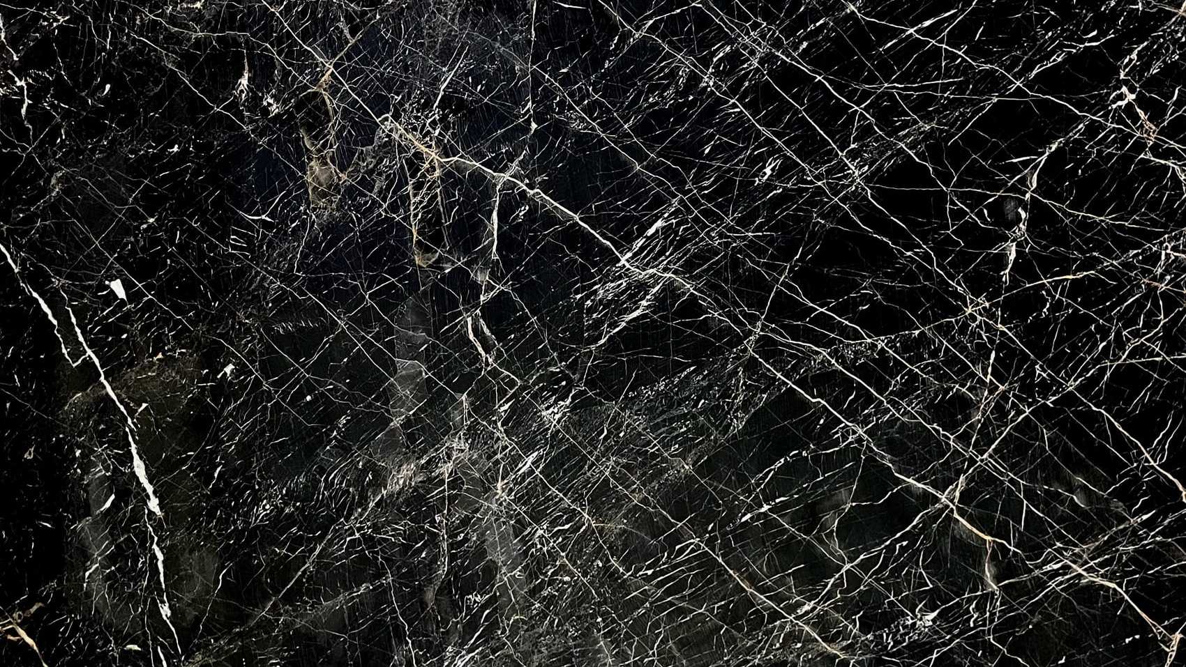 3d black marble