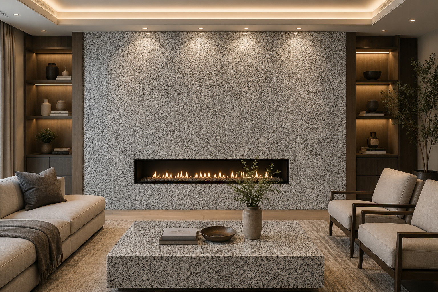 Cotton White Granite