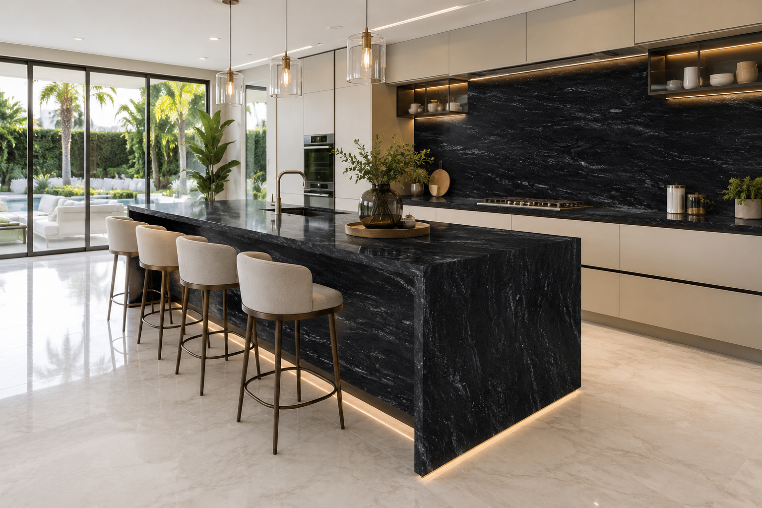 River Black Granite